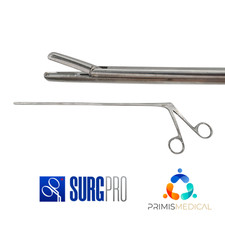 SurgiPros LG12S3MM 3mm Pituitary Rongeur 10mm Oval Cup Straight 14-1/2"