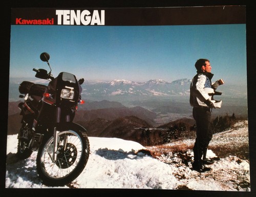 Depliant brochure kawasaki - depliant, 650