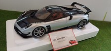 PAGANI HUAYRA BC 2016 Mercury Grey/Carbon 1/18 AUTOart 78278 Miniature Car