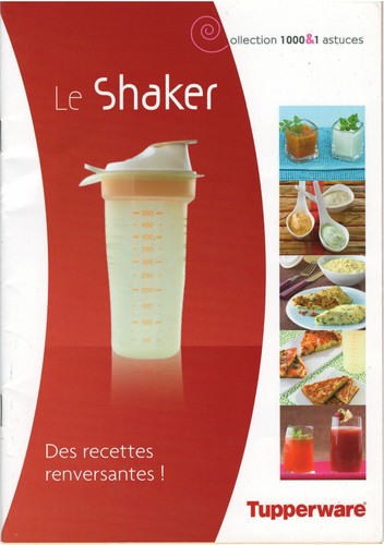 Shaker livret de recettes - le,
