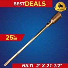 HILTI CORE BIT SDS MAX 2" X 21-1/2" PREOWNED, FREE HAT, FAST SHIP