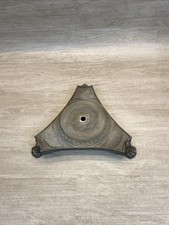 Antique Cast Spelter Floor Table Bridge Lamp Part Base Artistic Claw Feet Patina