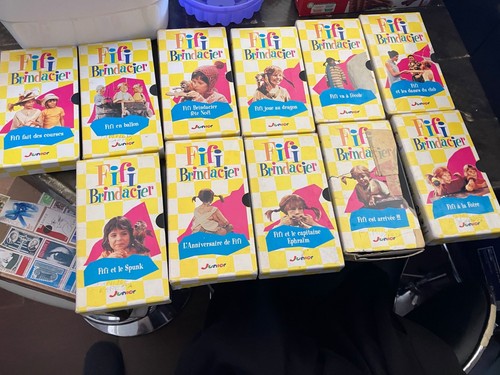 Casettes vhs fifi - casettes,