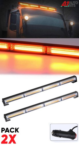 Barre gyrophare led orange - led,