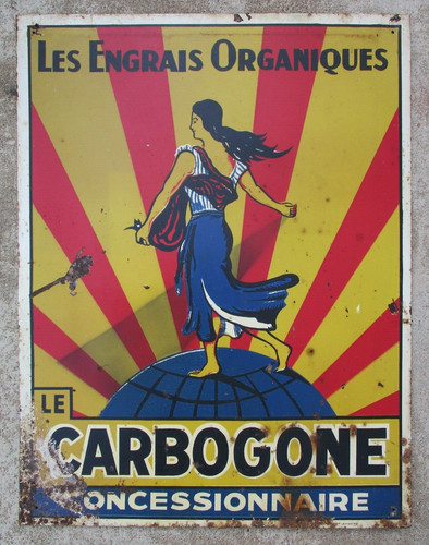Plaque tôle carbogone - plaque, le