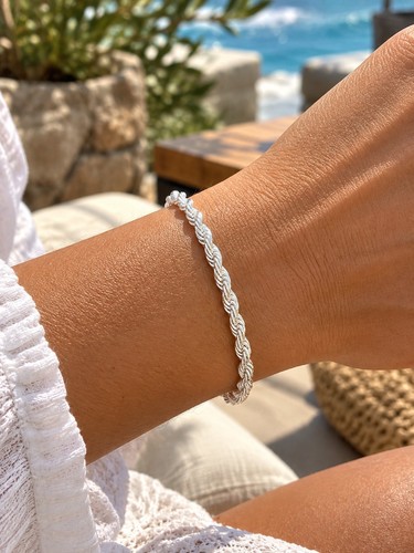 Bracelet princesse 4mm - 4mm, en