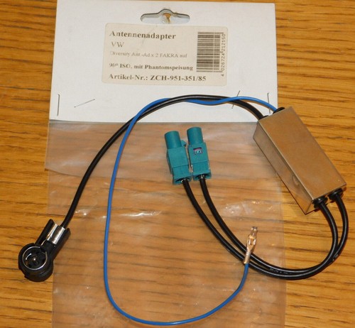 Adaptateur antenne - adaptateur, vw
