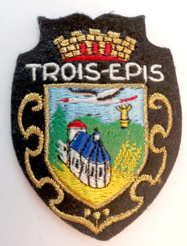 écusson trois épis haut - trois-Épis, haut-rhin
