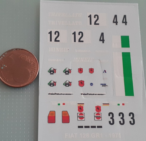 Decalcomanie decals fiat - decalcomanie,