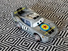 Rare Disney Cars "Pixar Motorama" Lightning McQueen 1/55 Scale Car