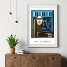 Art contemporain affiche