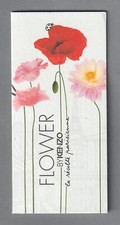Carte Publicitaire - advertising card - Flower by Kenzo  3 volets recto verso