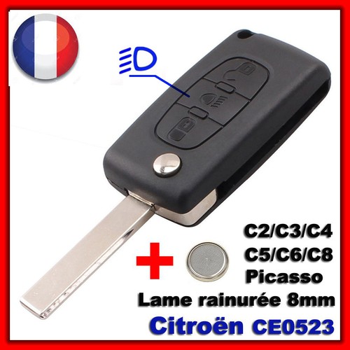 Boîtier coque clé pour - coque,