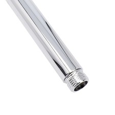Tuyau chromé pommeau de
