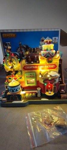 Lemax christmas cake factory - lemax,