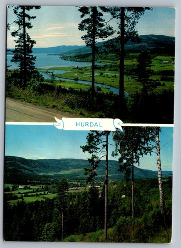 Postcard 1960s hurdal - 1960s,