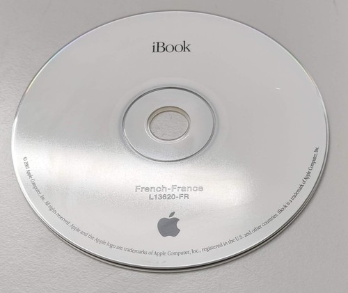 Apple ibook 2001 l13620 - apple, cd