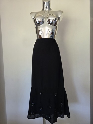 Jupe longue sequins - jupe,