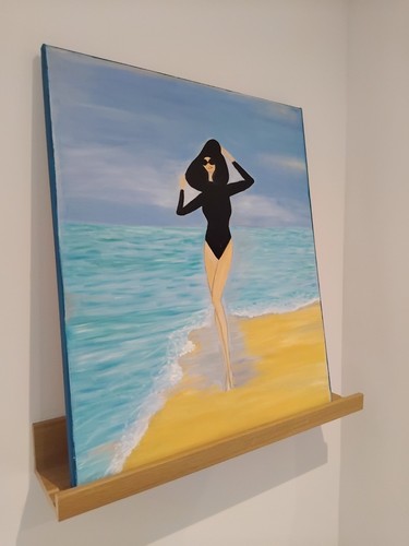 Peinture huile sur toile - sur,