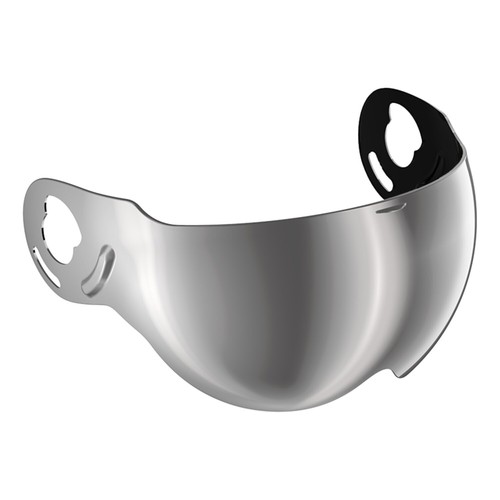 Visière iridium argent - iridium, casque