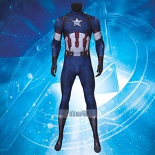 Avengers 2 âge d'Ultron Captain America Costume de Cosplay body Zentai