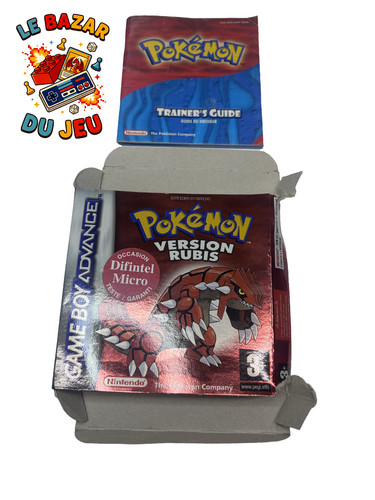 Pokémon version rubis gba - pokémon,
