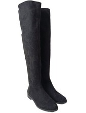 H&M Cuissarde Dames Botte haute T EU 36 noir style décontracté