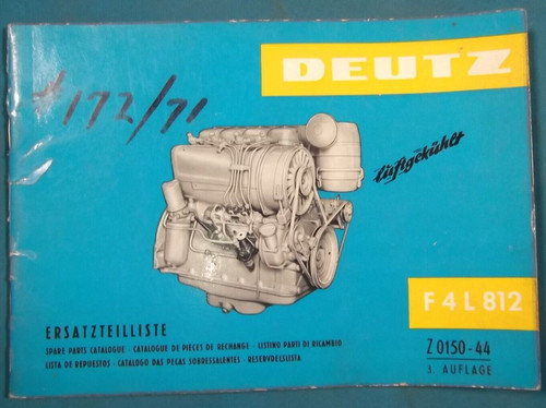 Deutz manuel opération - deutz, d’opération