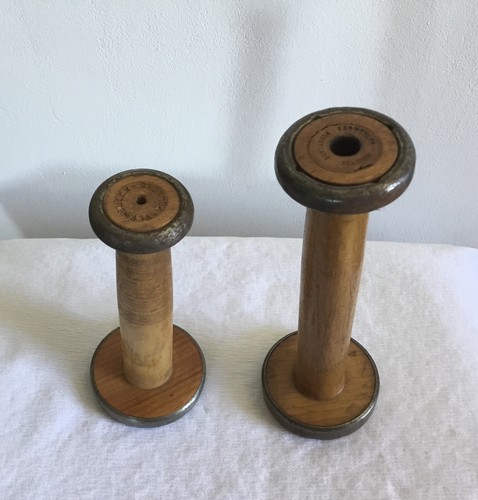 Lot bobines en bois - lot,