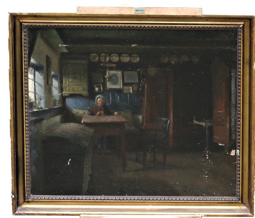 Peinture huile ancienne - peinture, l’huile
