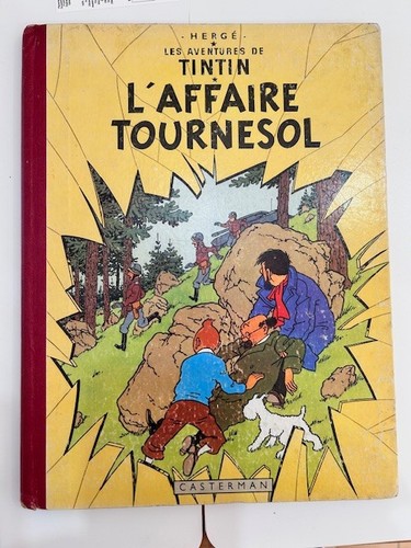 Tintin affaire tournesol b19 - l'affaire,
