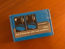 HDMI Extender over CAT5/CAT6, with IR Upto 330 Feet - Loop Out - 1080P Full HD S