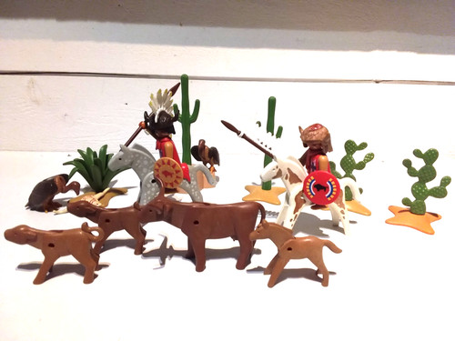 Playmobil lot western indiens - playmobil,