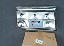 BMW E12 Chrome Frame + Lamp Holder Tail Light Taillight Left (373) NEW NOS