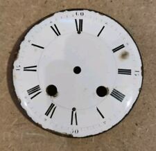 Horloge Comtoise ,Pendule , Cartel Cadran Email ∅117,8 Mm