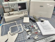 JANOME MEMORY CRAFT 11000 SEWING AND EMBROIDERY MACHINE