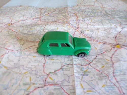 Citroen dyane verte - dyane, 1/43