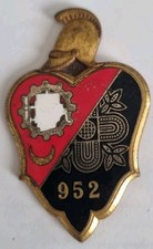 952° Compagnie Mixte Entretien Entrepôt du Génie/back guilloche/ Drago 1522.