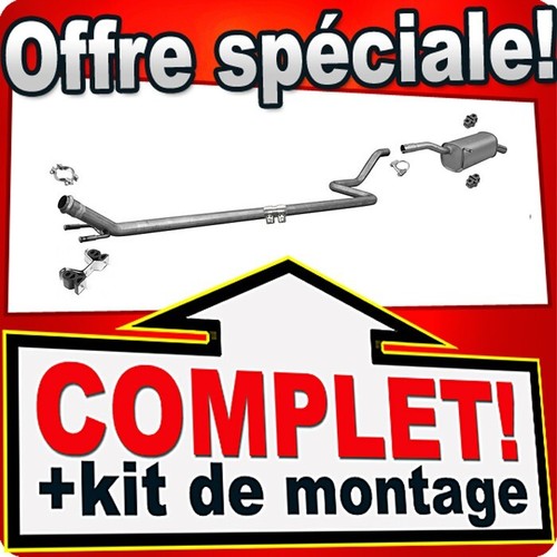 échappement pour citroen - pour,