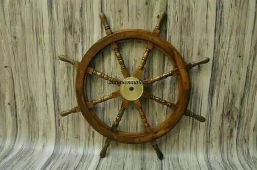 Volant bateau bois de - bateau, en