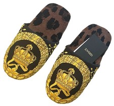 OPULENT VERSACE WILD BAROCCO SLIPPERS - NEW WITH TAGS