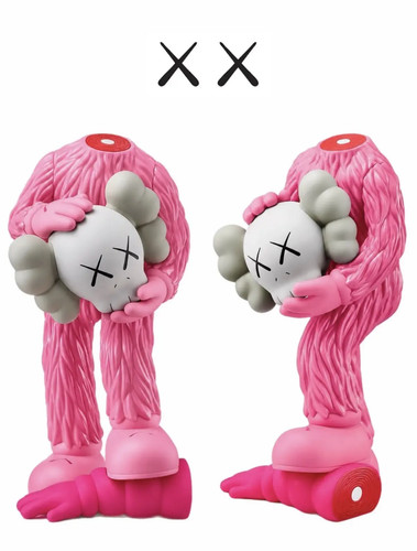 Kaws fellows pink kawsone - kaws,