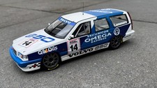 Miniature Volvo 850 T5-R touring car Estate BTCC 1994 Jan Lammers 1/18 Otto