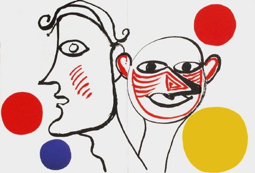 Alexandre calder lithographie - calder,