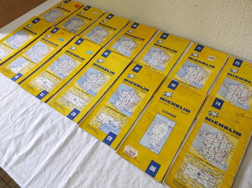 Cartes routières michelin - 14,