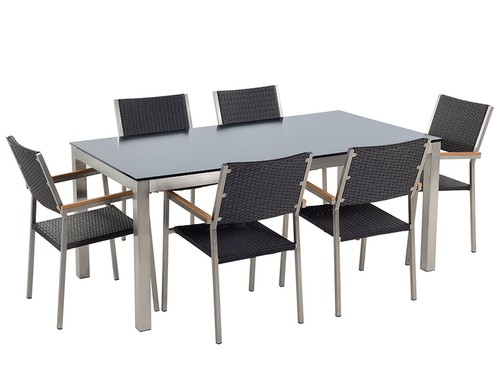 Table jardin 6 chaises - jardin, et