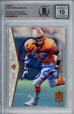Derrick Brooks Signed 1995 Upper Deck SP #103 Rookie Card Beckett 10 Slab 38664