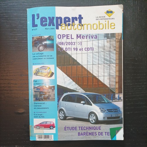 Revue technique opel - opel, meriva