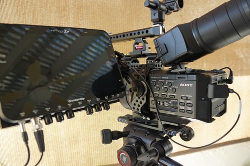 Sony nex fs700r with odyssey - sony,