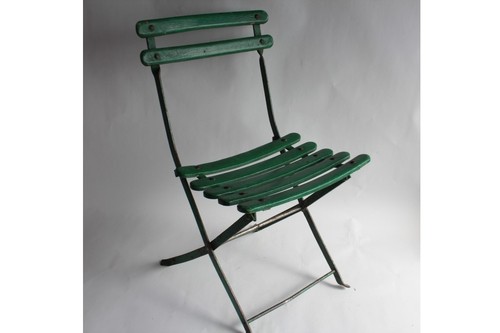 Ancienne chaise jardin - de,